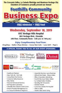 FOOTHILLS AREA COMMUNITY BUSINESS EXPO @ Verdugo Hills Hospital | Glendale | California | United States